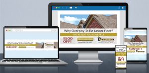 roofing digital ads across platforms